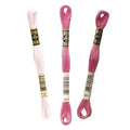 Linhas DMC em Tons de Rosa para Ponto Cruz