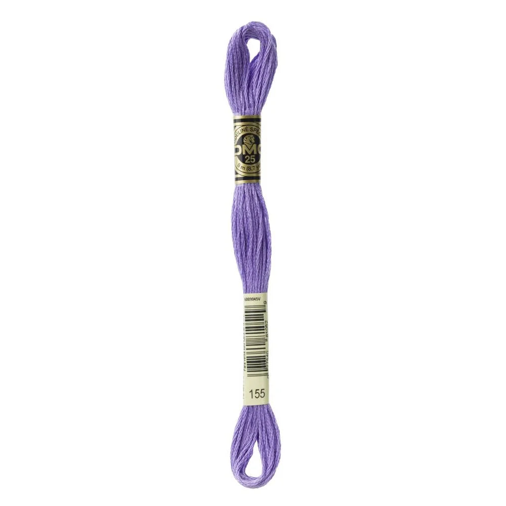 Meada de fio DMC Mouliné Spécial 8 m, lilás (155)