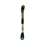 Carretel de linha para ponto cruz verde escuro
