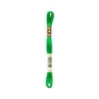 Carretel de linha para ponto cruz verde vivo